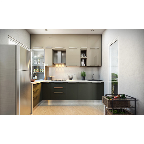 Beatrix Compact L-shape Modular Kitchen