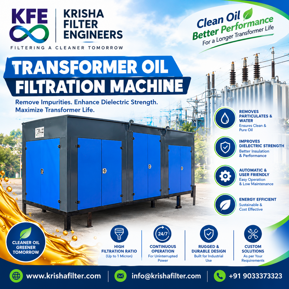 Transformer Oil Filtration Machine - Color: Grey