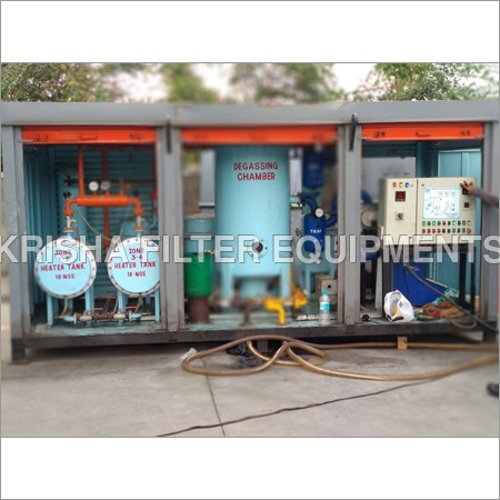 Trolley Mounted Oil Filtration Machine