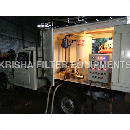 Mobile Type Transformer Oil Filter Machine By KRISHA FILTER EQUIPMENTS