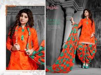 Latest Patiyala Dress With printed Dupatta