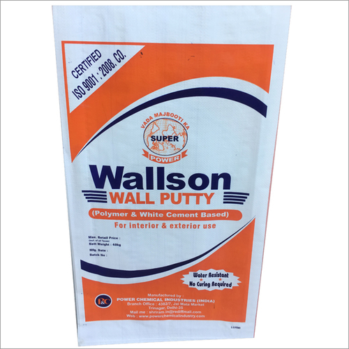 Cement Wall Putty By POWER CHEMICAL INDUSTRY