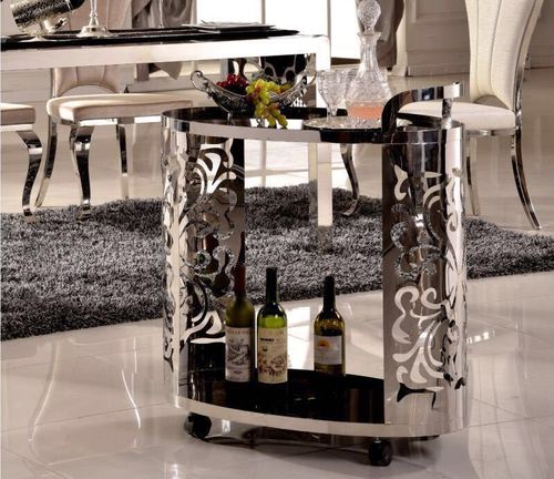 Banquet Bar Table - Color: Sliver