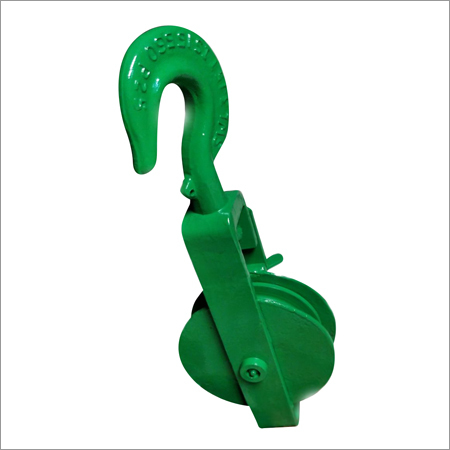 Grey Motorized Pulley Block