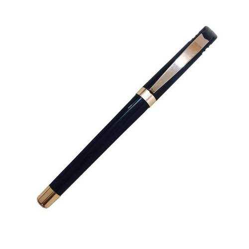 Premium Quality Black Shining Rose Gold Part Pen