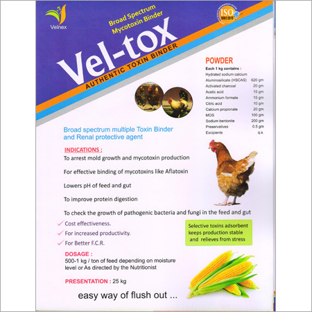 Poultry toxin binder