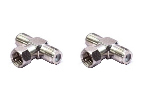 Tee Jointer Male Female - Brass Material, Silver Color, Surface Treatment: Painting | Durable and Versatile Joining Solution