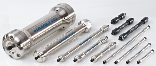 HPLC Column - PS-DVB Matrix, 10 cm L.I.D. x 4.1 mm I.D., Ammonium Ion Active Group, 10 Âµm Particle Size, 100 Ã Pore Size, Anion Exchange | 1.5 kg Weight