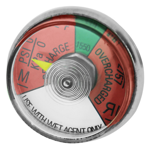 Spiral Tube Type Mini Pressure Gauge Accuracy: 5 / 4 %