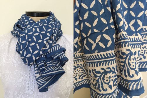 Indigo Scarves