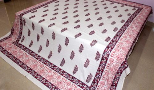 Hand Block Print Bedsheet