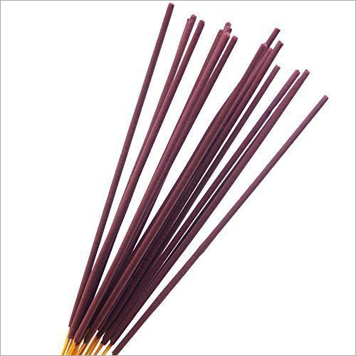 Natural Agarbatti - Bamboo 10 Inches 0.2 Inch Diameter | Rose Fragrance Less Smoke Eco-Friendly Long-Lasting Aroma