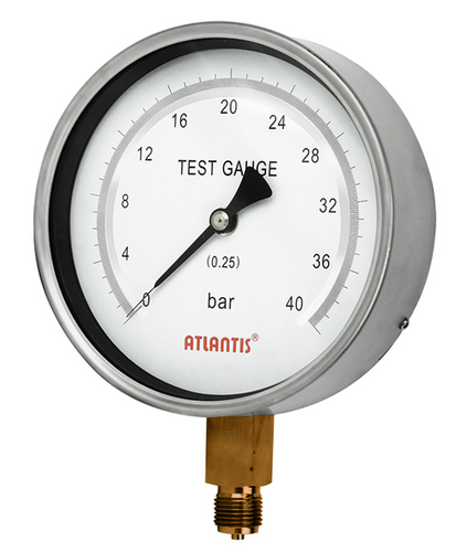 Stainless Steel Case Precision Test Pressure Gauge Accuracy: 0.4 / 0.25 / 0.16 %