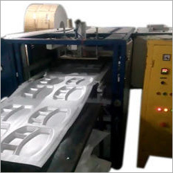 Thermocol Plate Making Machine - Mild Steel Build, 110-440 Volt Voltage, Human Machine Interface Control | Blue Color, Fully Automatic Operation