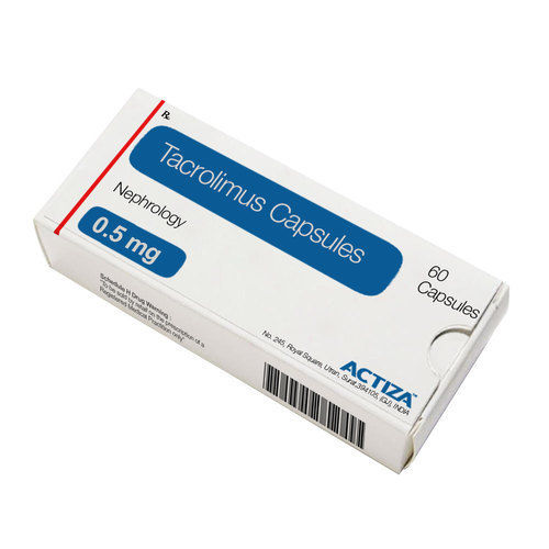 Tacrolimus Capsule for Nephrology 0.5 mg