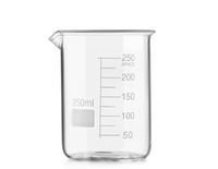 Beaker Graduated Low Form Capacity: 250 Ml Milliliter (ml)