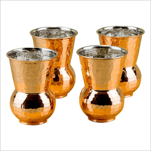 Copper Glass Set