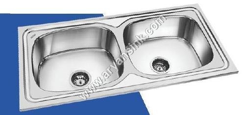 AISI-304 Double Bowl Sink