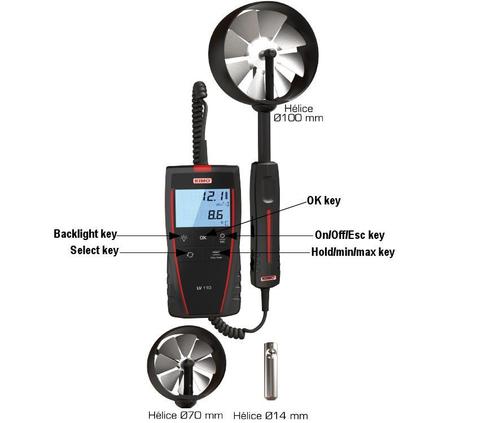 Van Probe Thermo Anemometer