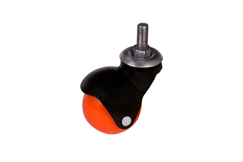 Powder Coated Top Thread Ball Caster