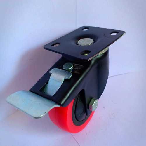 Powder Coated Heavy Duty 75Mm Trolley Wheels