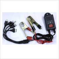 Dc Mobile Charger - 80x60x30mm , Multi-pin Usb Connector, 1m Cable Length | Durable Design, Short Circuit Resistant, Low Power Consumption, Longer Service Life