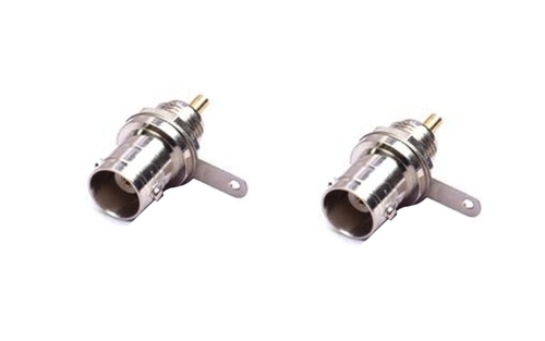 BNC Socket Nut Type - Aluminum Material, Silver Color | Durable and Reliable for Seamless Connectivity Solutions