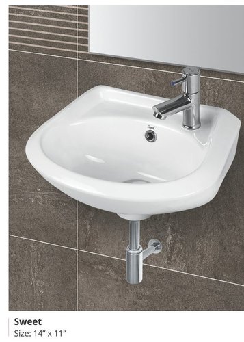 White Sweet Wash Basin