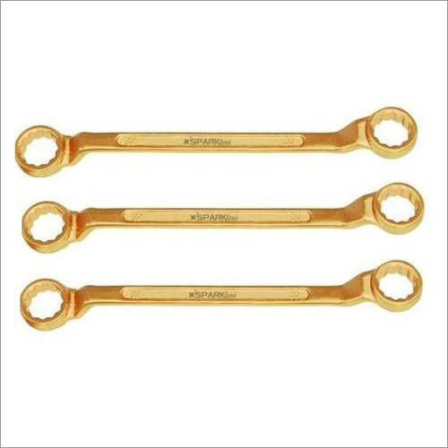 Non Sparking Double Ended Ring Type Spanners