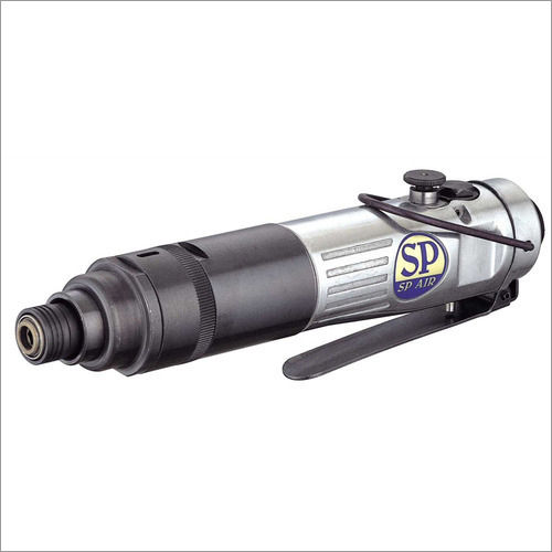 Silver Pneumatic Straight Screwdriver