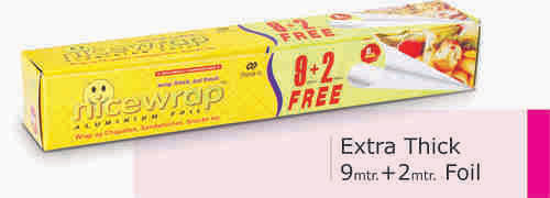 Nicewrap Aluminium Foil 9 + 2 kgs