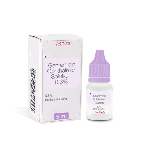 Gentamicin Eye Drops Age Group: Adult