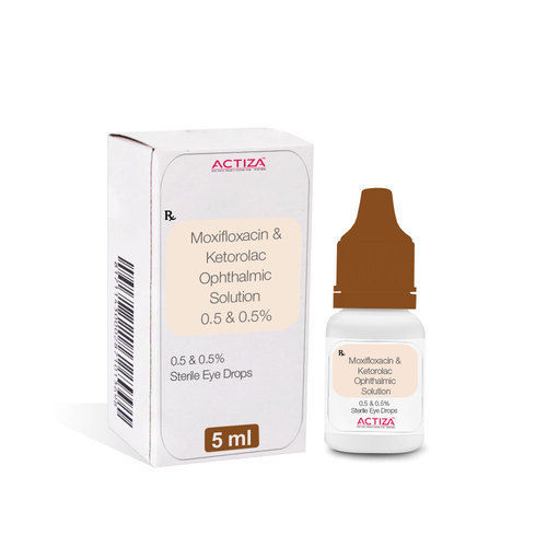 Moxifloxacin And Ketorolac Eye Drops