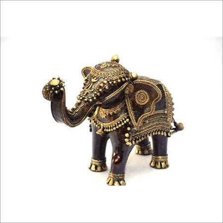 Decorative Brass Elephant Statue