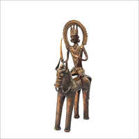 Brass Handicaft Horse Statue