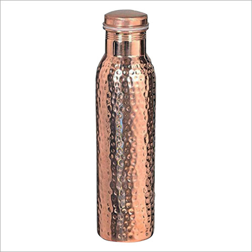 Hammered Copper Water Bottle