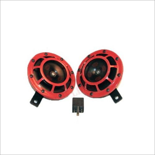 Suzuki Horn Set Dual Tone Genuine Hella 12V Red Grill + Relay Samurai SJ Gypsy