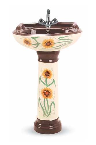 Ceramic Stargold Wash Basin Pedestal