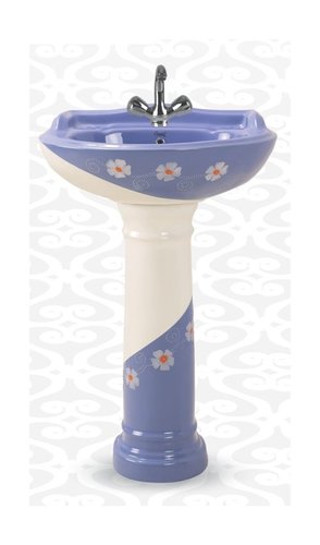 Ceramic Wash Basin Pedestal