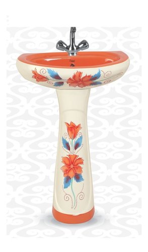 Ceramic Repose Wash Basin Pedestal