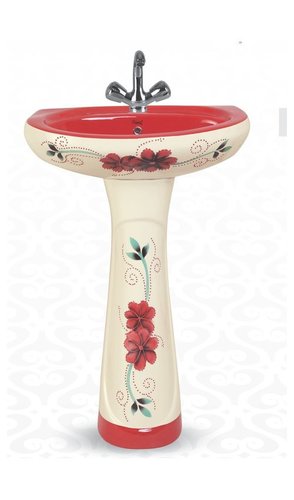 Ceramic Repose Wash Basin Pedestal