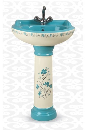 Ceramic Wash Basin Pedestal