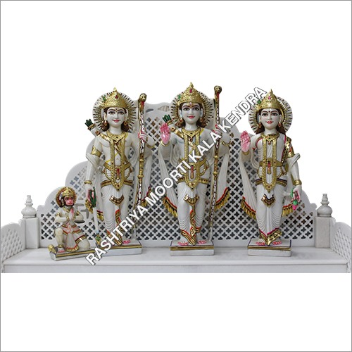 Full Painted Ram Darbar Statue