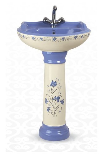 Ceramic Wash Basin Pedestal