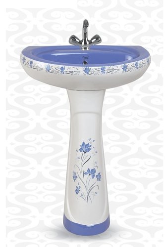 Ceramic Wash Basin Pedestal