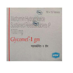 Glycomet 1 Gm Tablet