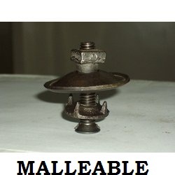 Oval Belt Fasteners (Malleable Type) Application: Best