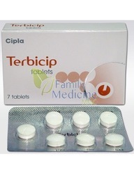 Terbinafine - 250mg Tablet, 1x7 Strip | Terbicip Brand, Anti-Fungal, Easy to Use, Reliable Relief