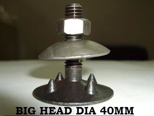 Bucket Bolt Big Head Dia 40Mm Diameter: Mm Millimeter (Mm)