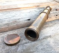 Us Navy Ship Brass Telescope Handmade Pocket Telescope